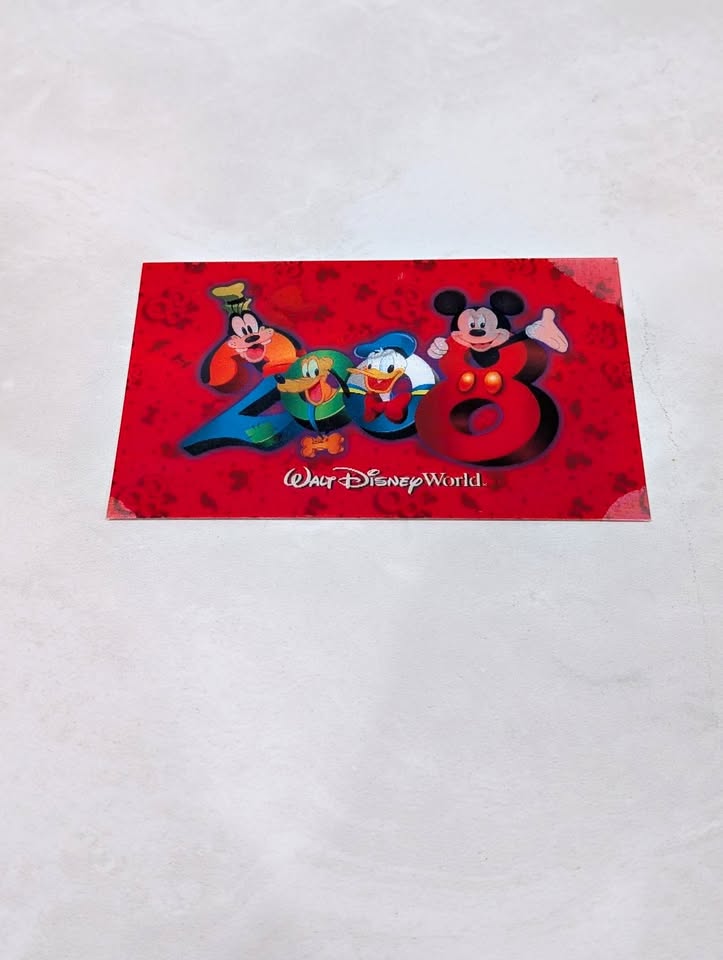 2008 Walt Disney Post Card
