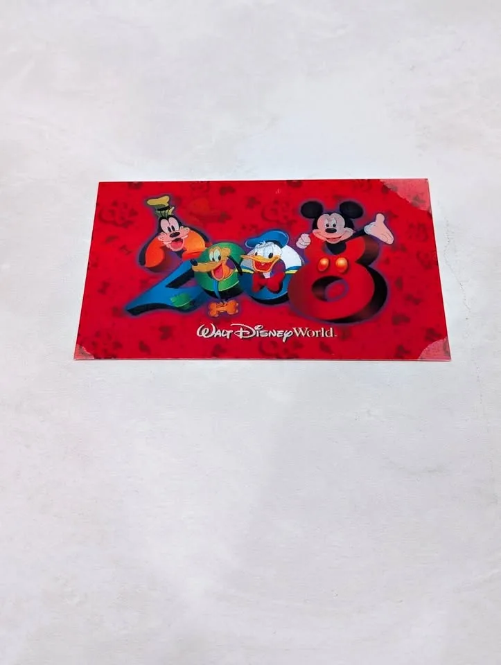 2008 Walt Disney Post Card thumbnail