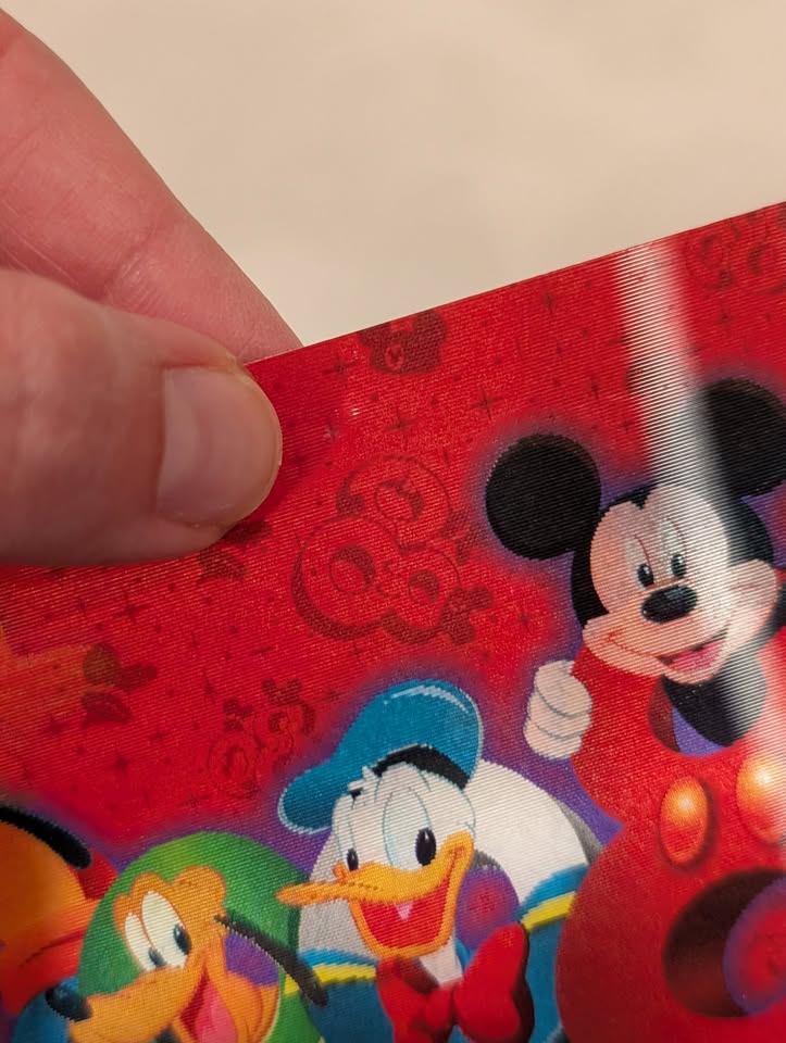 2008 Walt Disney Post Card - photo 2