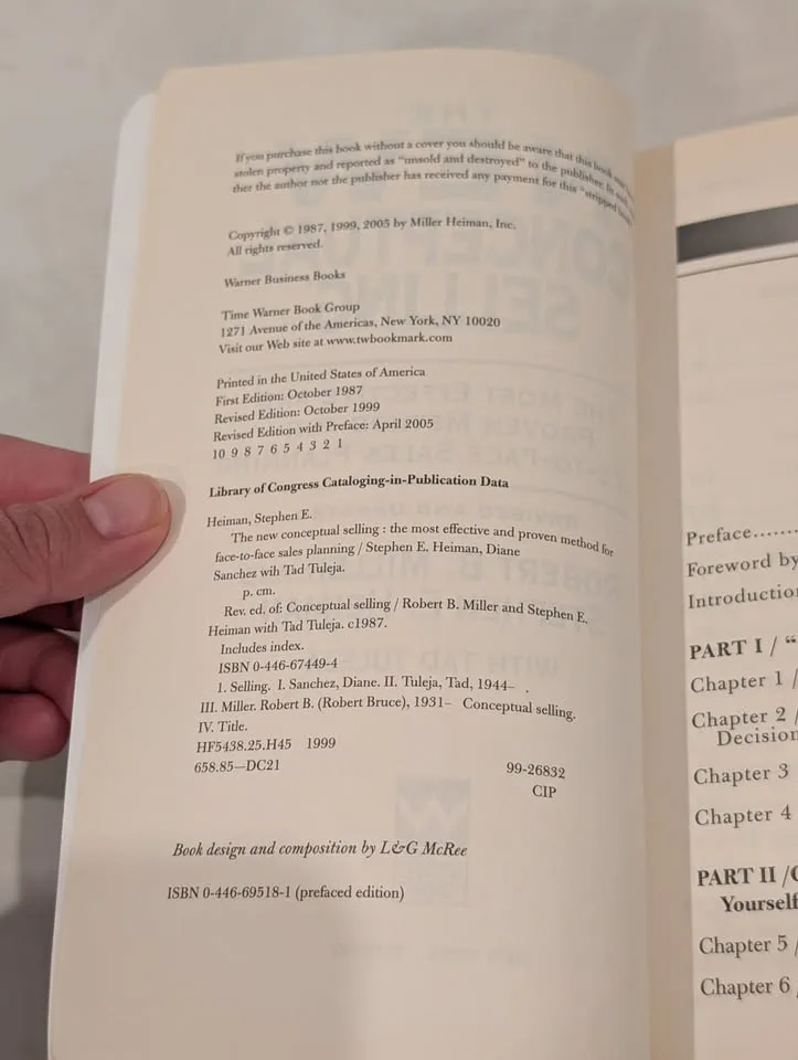 The New Conceptual Selling By Robert B Miller image indicator(4)