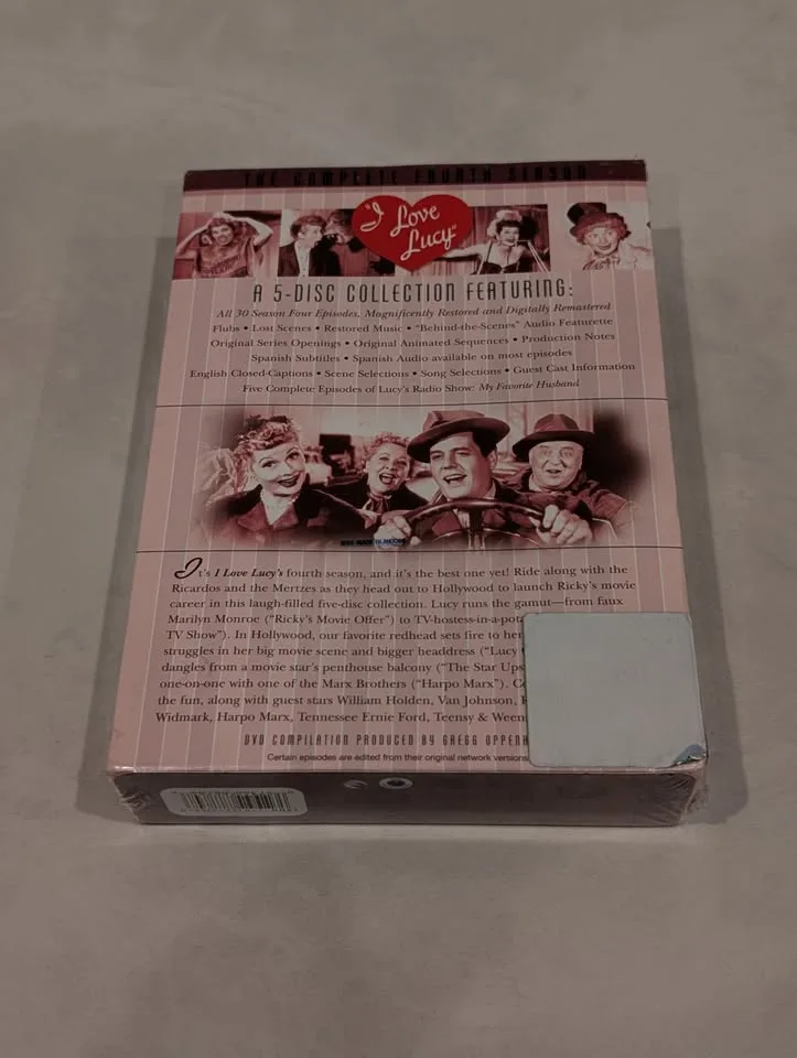 I Love Lucy Season 4 DVD Set- Sealed image indicator(3)