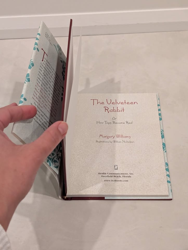 The Velveteen Rabbit By Margery Williams Hardcover Book - photo 2