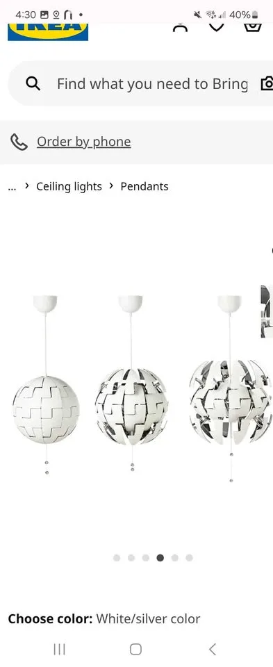 Ceiling lamp-Ikea image indicator(2)