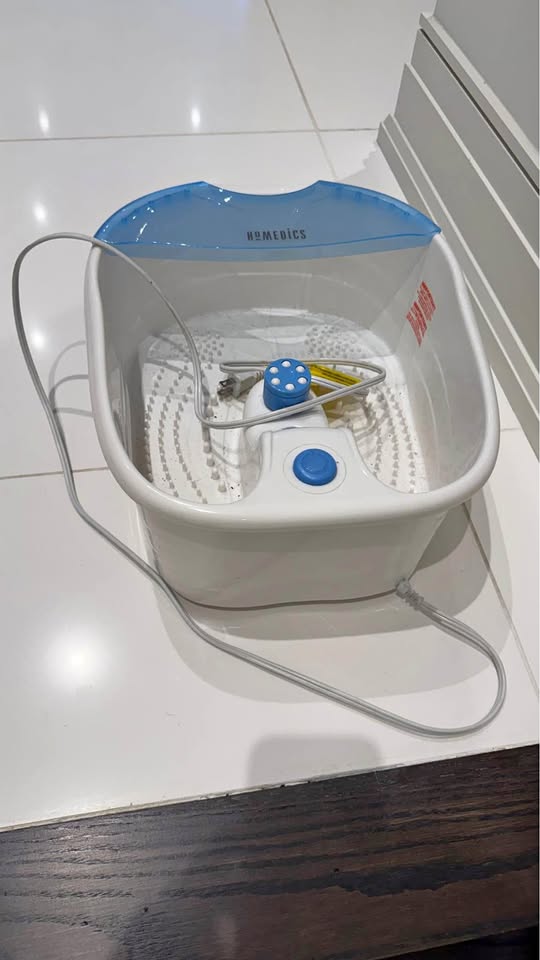 Homedics foot spa