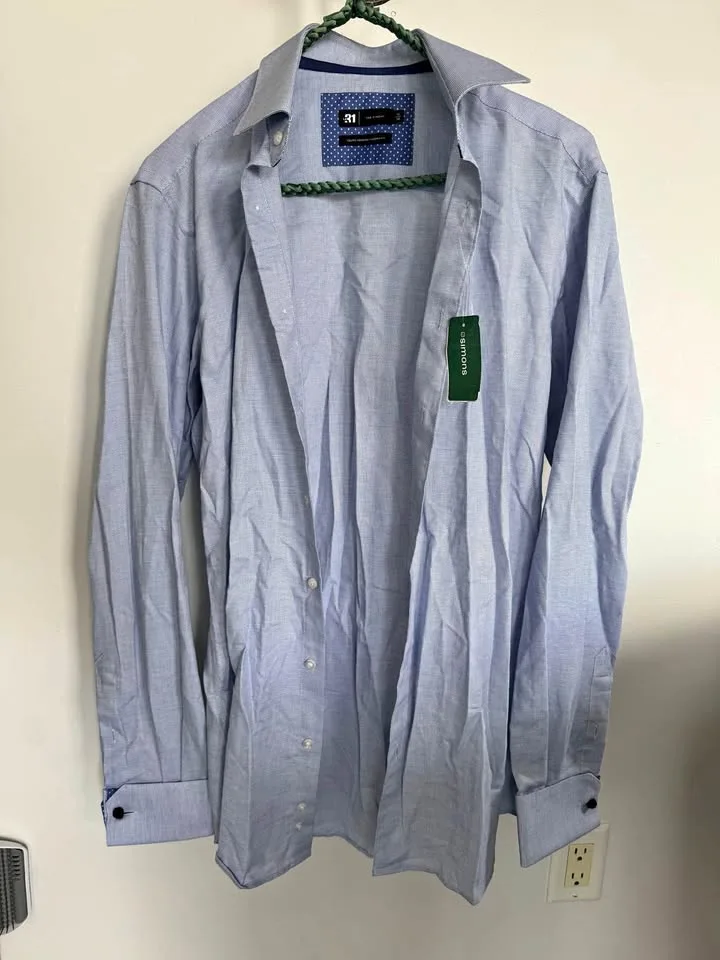 Men’s modern fit dress shirt thumbnail