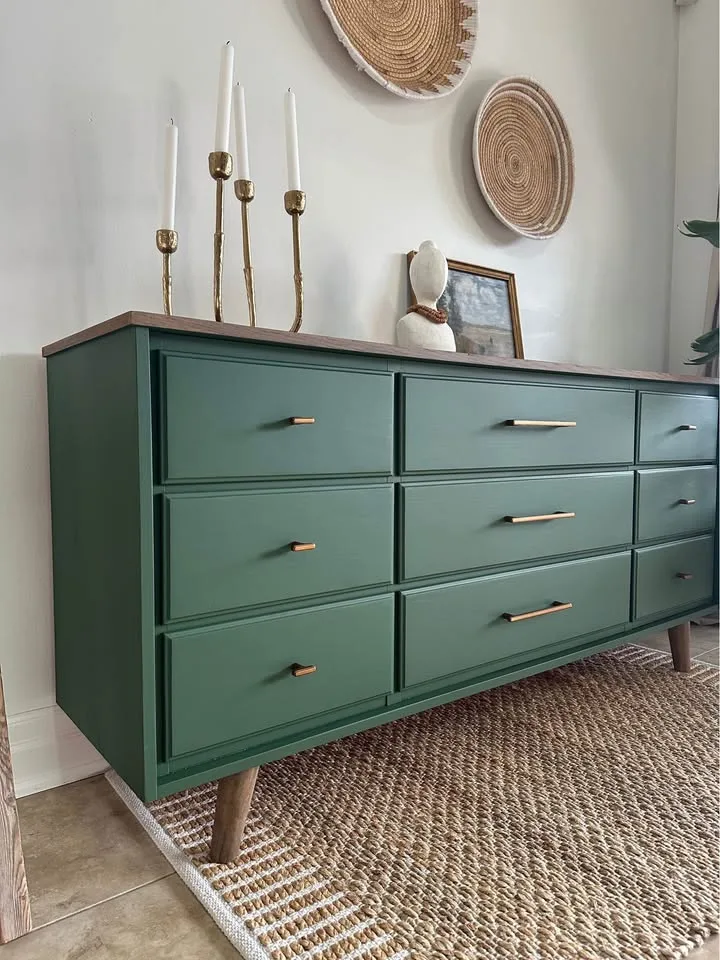 Newly Refinished MCM Dresser image indicator(7)