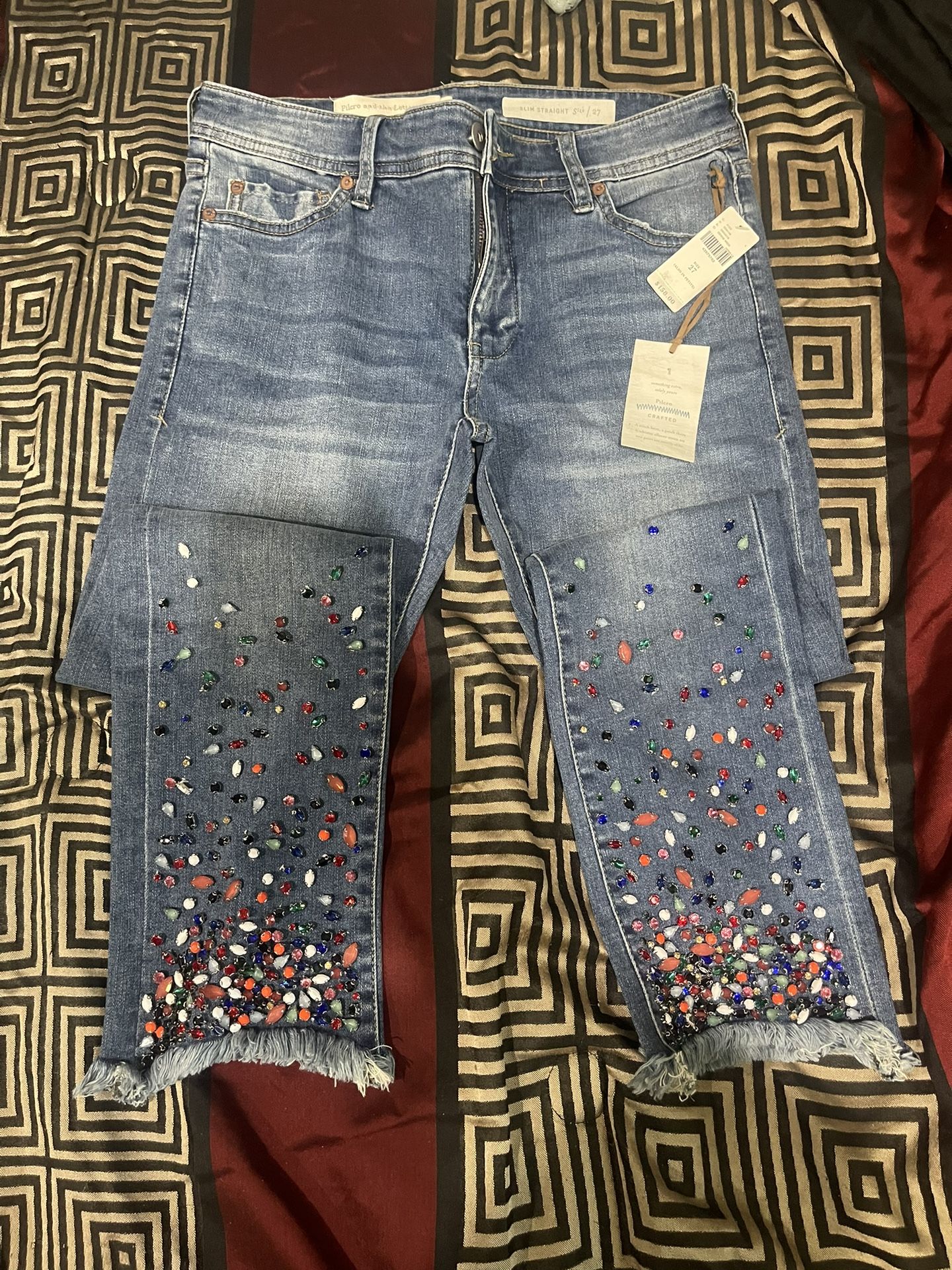Pilcro And Letterpress Skinny Jeans