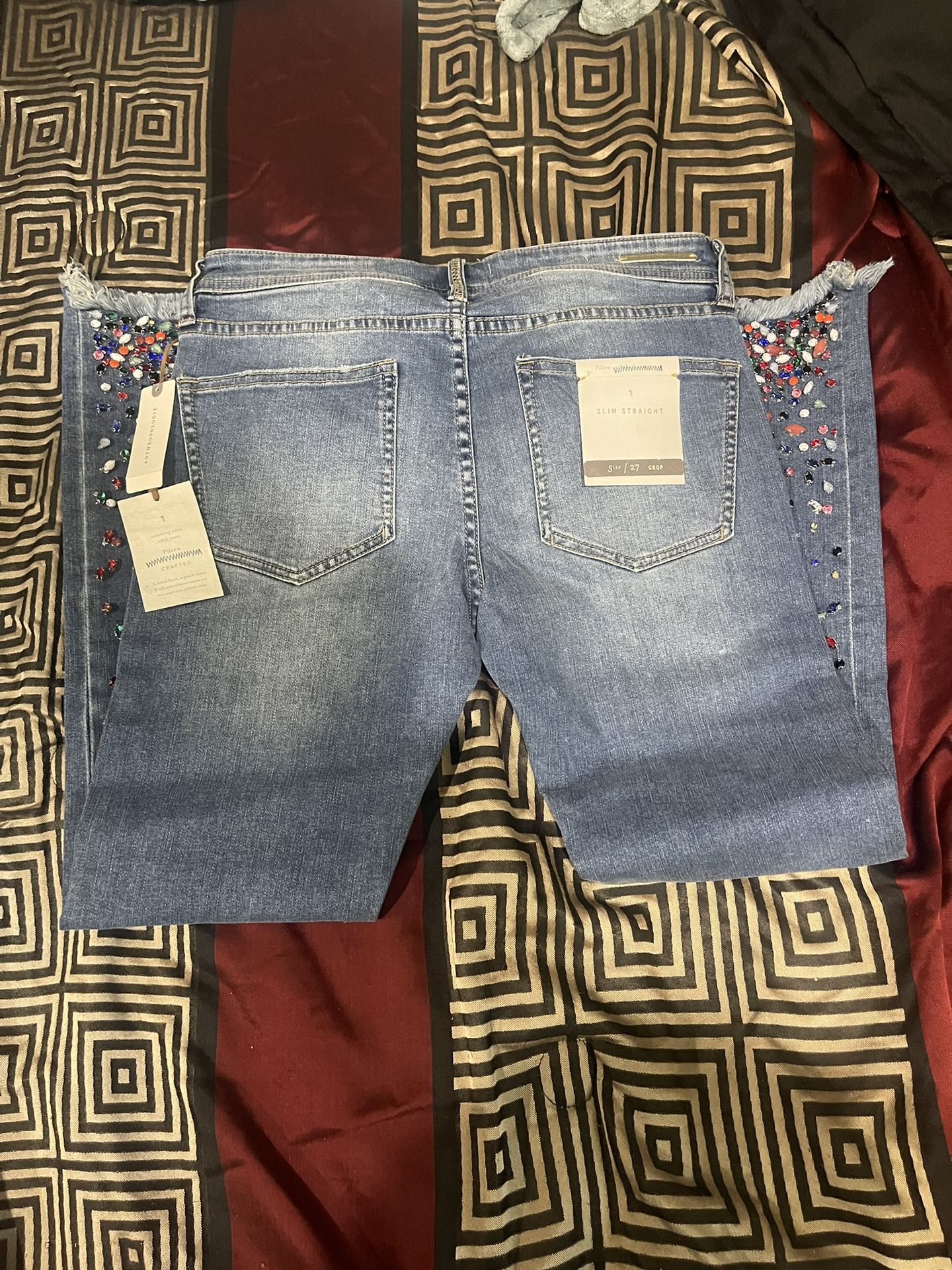 Pilcro And Letterpress Skinny Jeans - photo 2