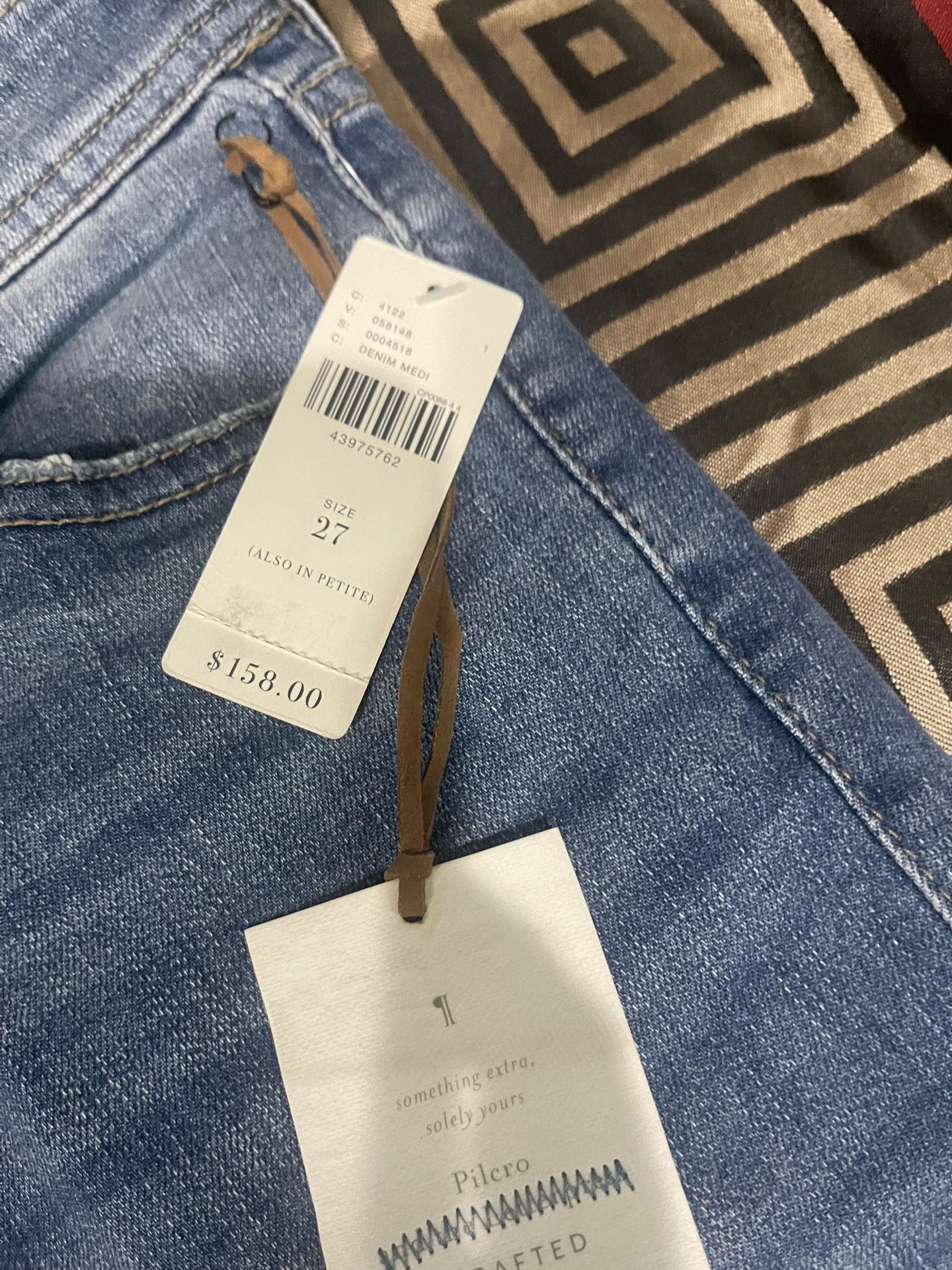Pilcro And Letterpress Skinny Jeans - photo 4