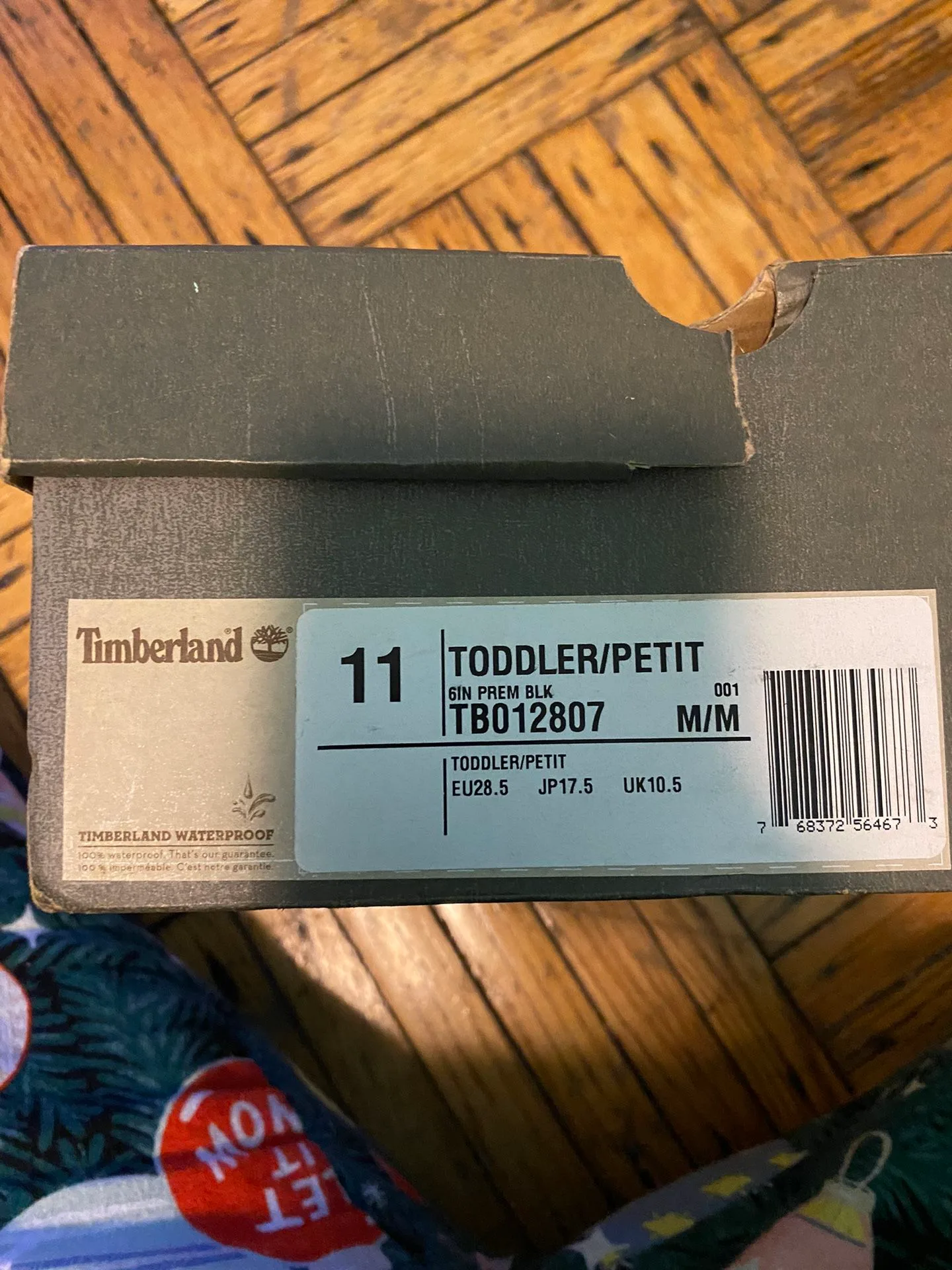 Toddler Timberland Black Boots image indicator(2)