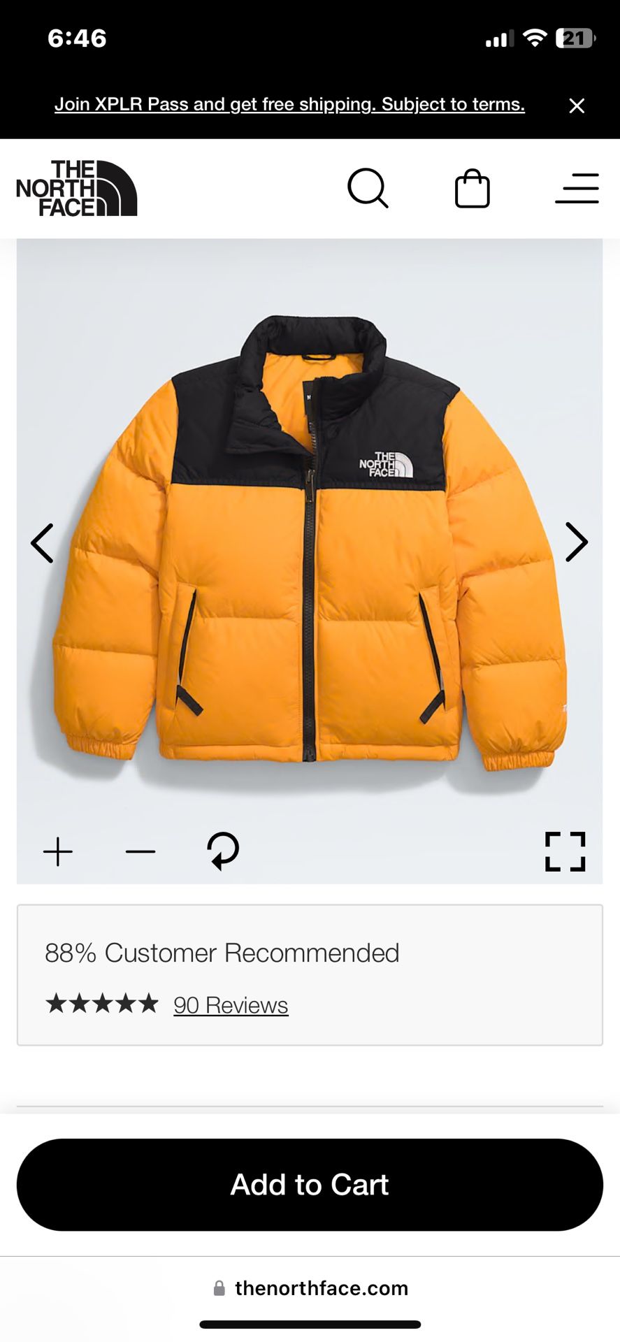 The North Face Puffer Nuptse Jacket Toddler - photo 4