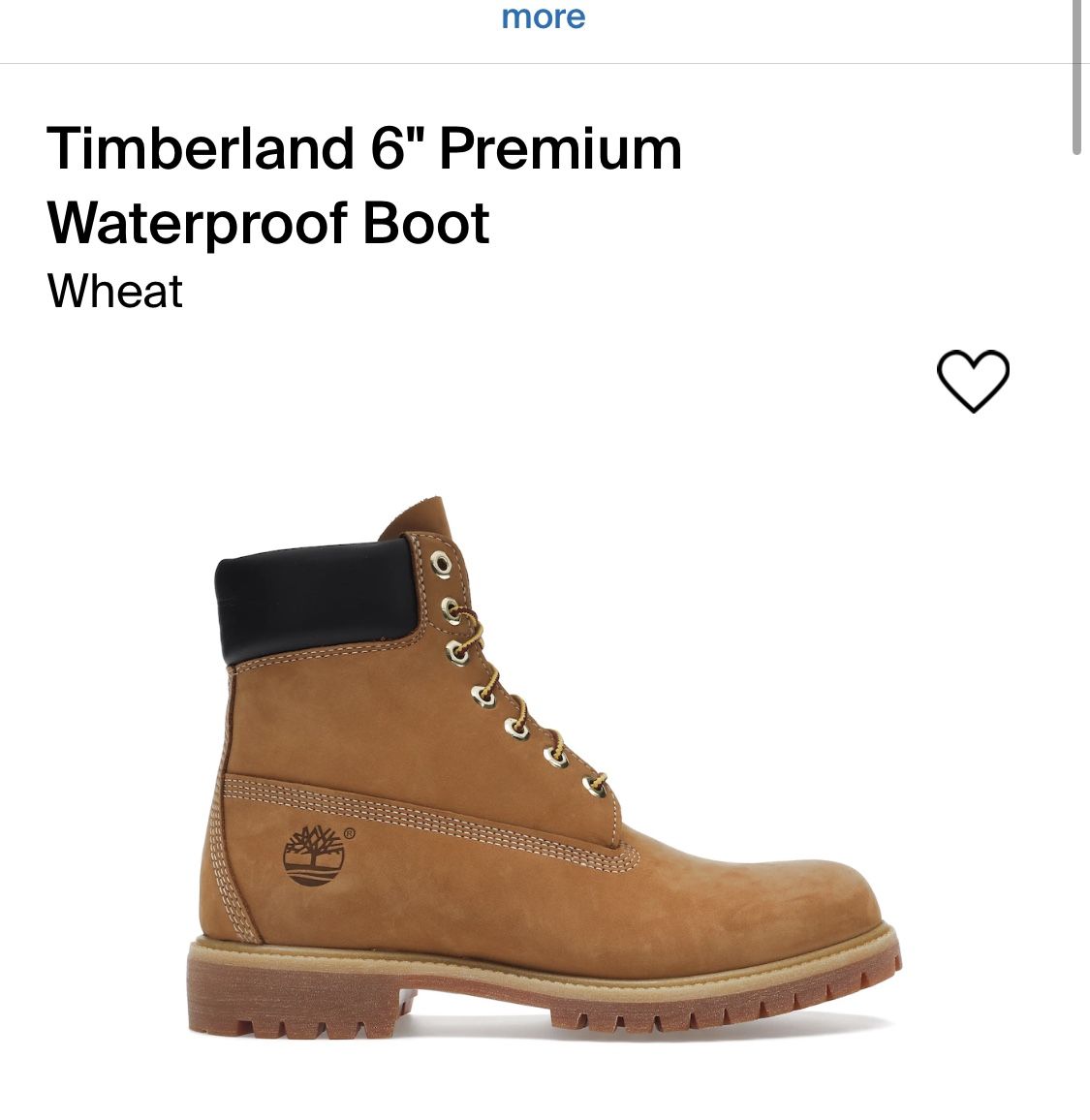 Men’s 6” Timberland Boots