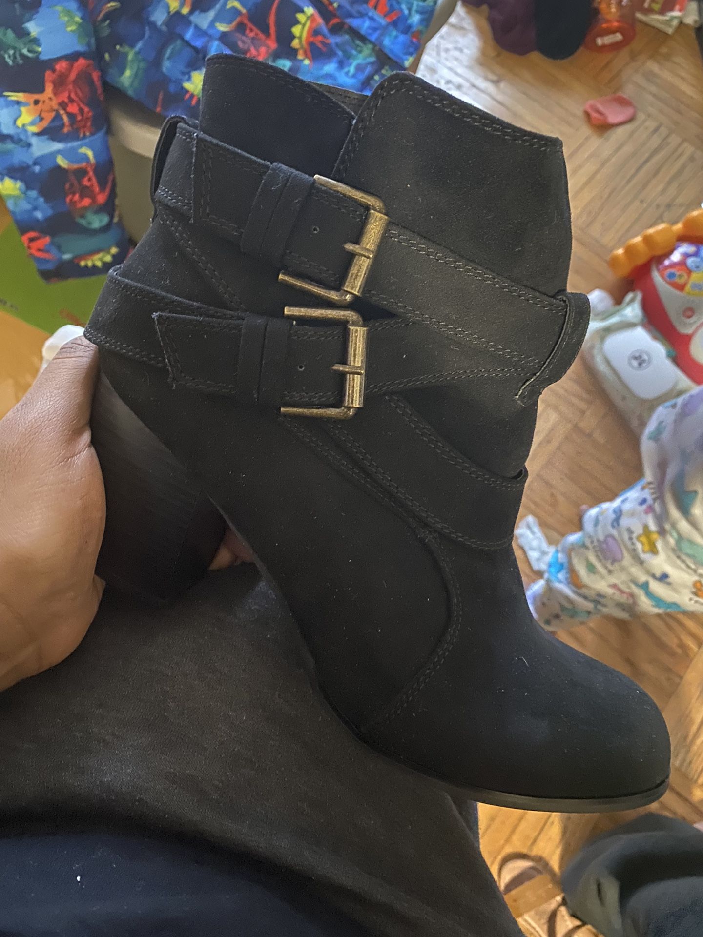 Women Wedged Heel Brand New Boot