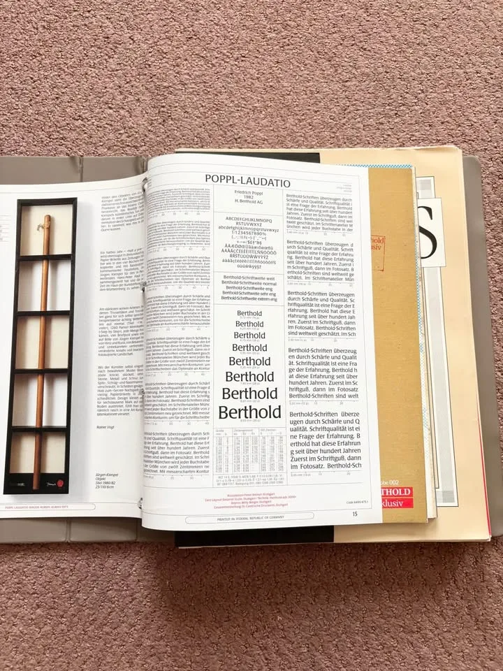 Vintage Typography Specimen Binder image indicator(2)