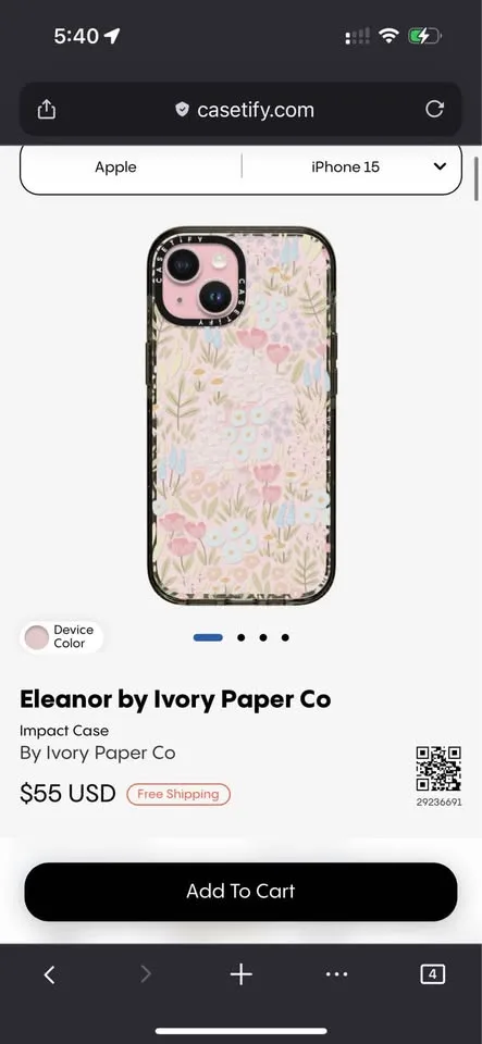 casetify phone case — iphone 15 image indicator(3)