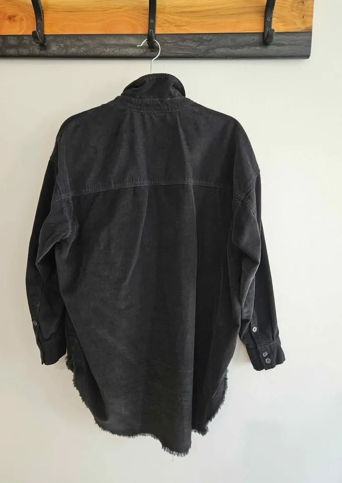 Aerie Corduroy Half Zip Jacket image indicator(3)