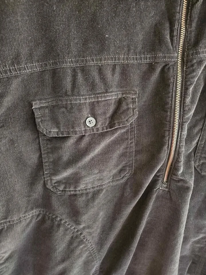 Aerie Corduroy Half Zip Jacket image indicator(6)