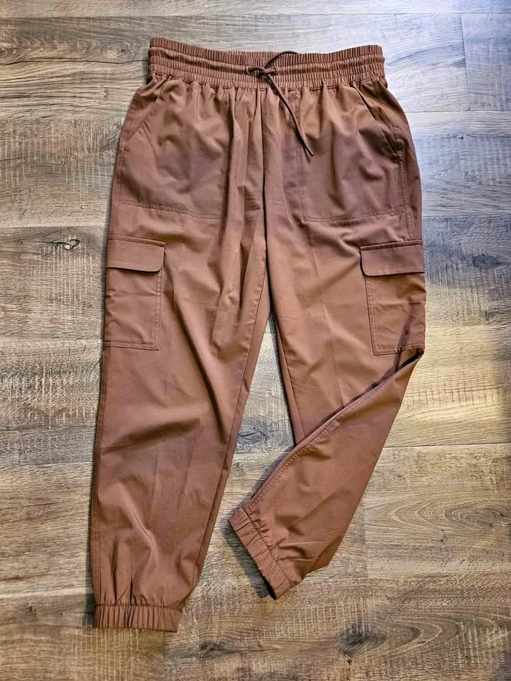 Women's Old Navy High-Waisted Cargo Joggers - Medium thumbnail