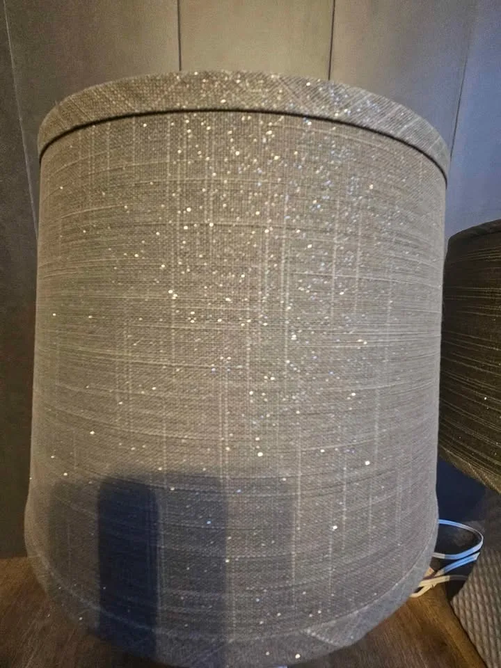 Pair of White Ceramic Lamps image indicator(2)