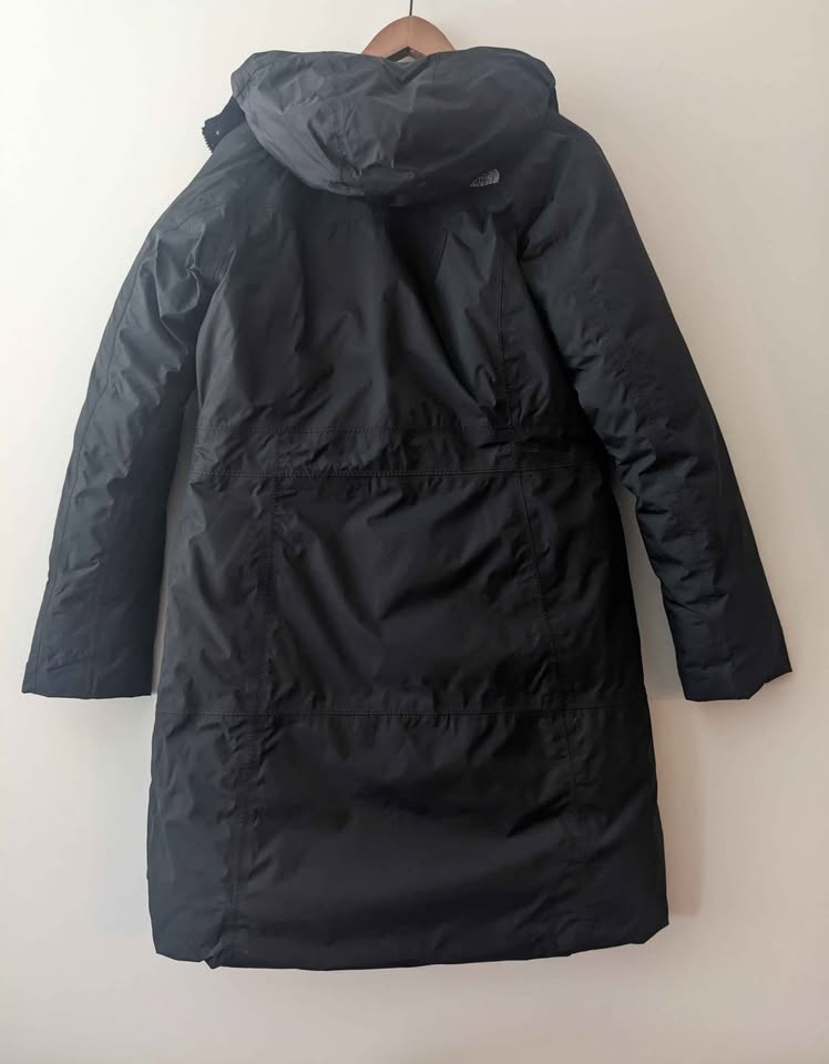 Women's North Face Hyvent long down jacket S - photo 2