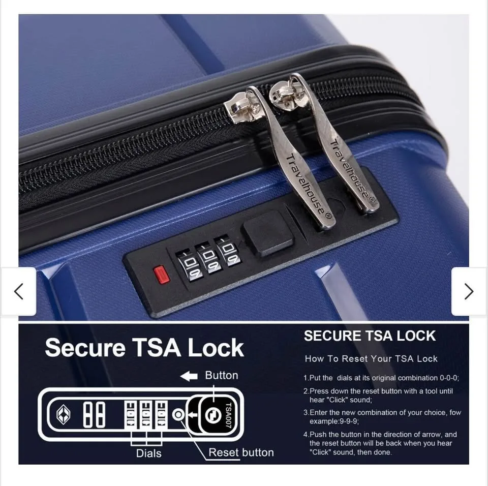 NEW! Luggage set (3 pcs) image indicator(3)