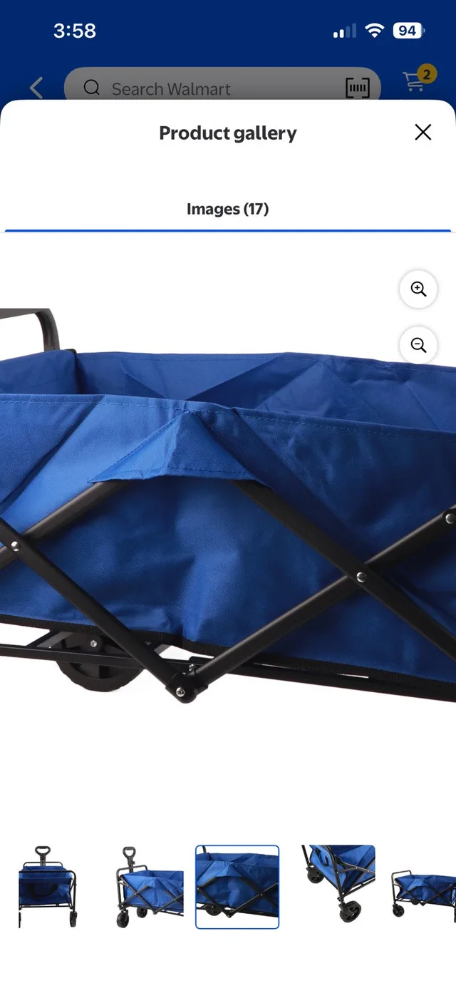 Folding Camping Cart Cloth Picnic image indicator(5)