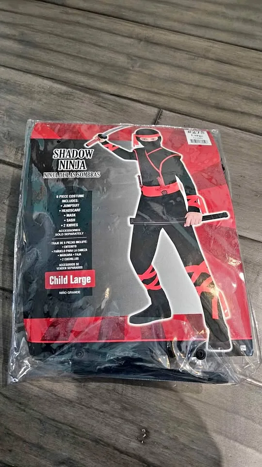Ninja Halloween costume thumbnail