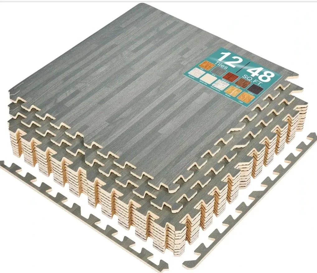 Sorbus Wood Grain Floor Tiles Foam Mat thumbnail