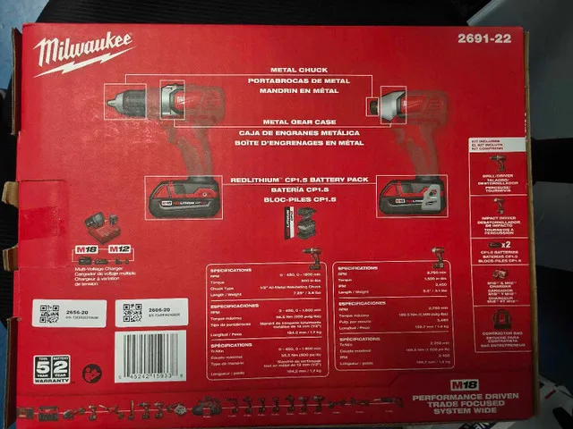 Milwaukee M18 Drill and Driver Kit image indicator(2)