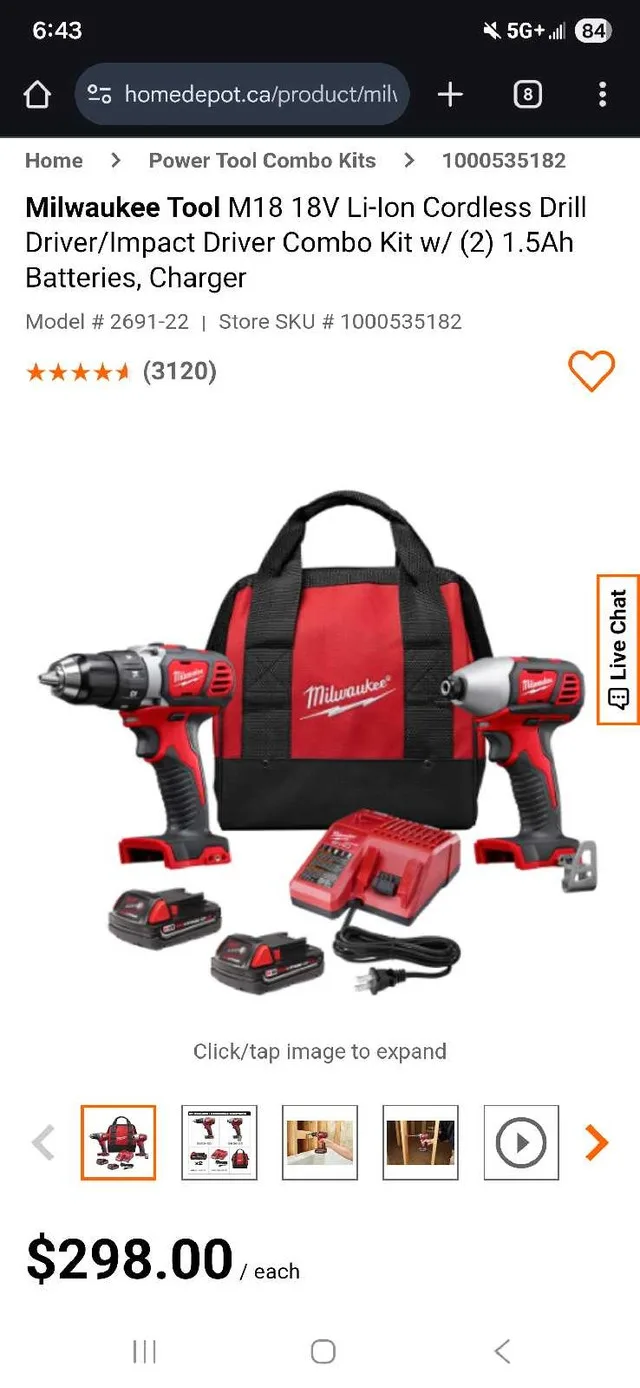 Milwaukee M18 Drill and Driver Kit image indicator(5)