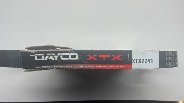 New Dayco XTX2241 all-terrain vehicle drivebelt image indicator(3)