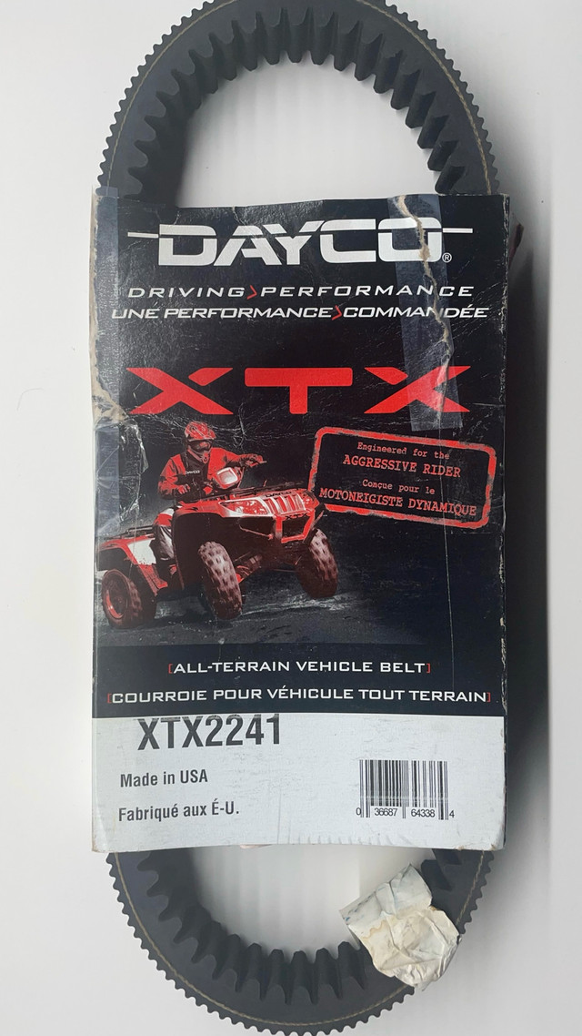 New Dayco XTX2241 all-terrain vehicle drivebelt - photo 4