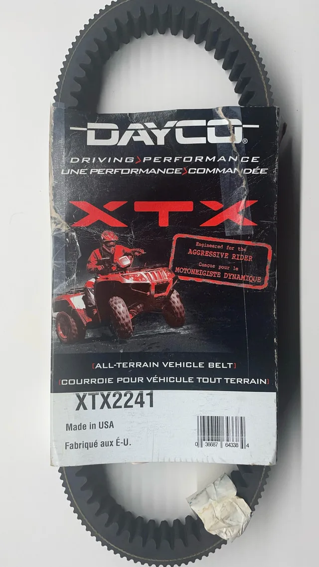 New Dayco XTX2241 all-terrain vehicle drivebelt image indicator(4)