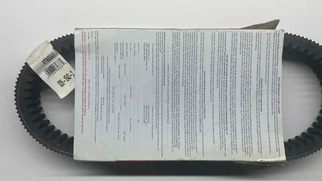 New Dayco XTX2241 all-terrain vehicle drivebelt image indicator(5)