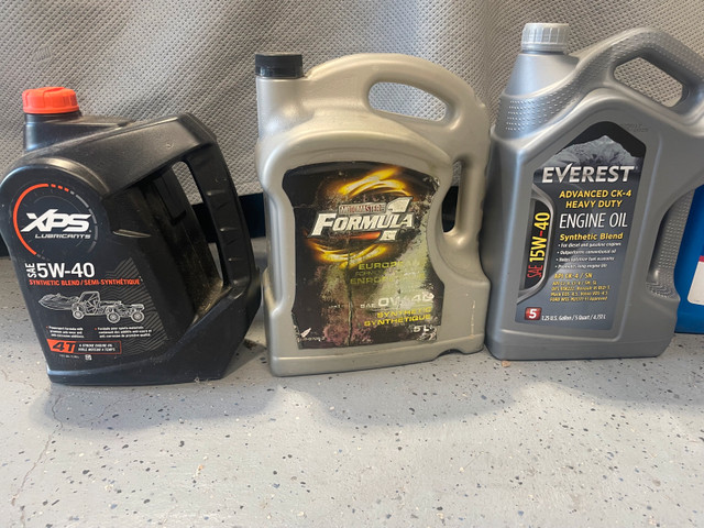 New - XPS, Motormaster, Everest - Synthetic engine oil