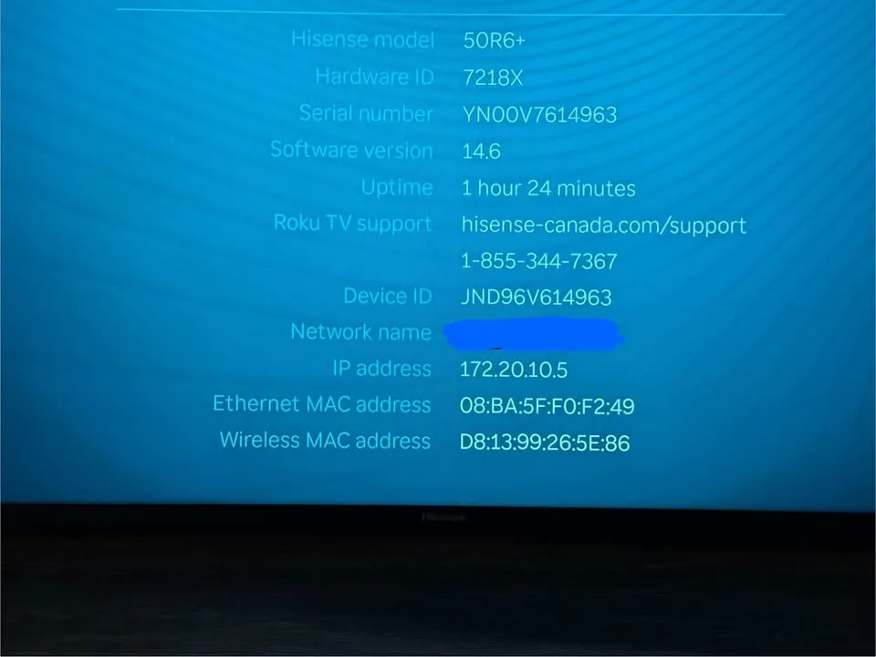 HISENSE 50” 4K UHD SMART ROKU TV image indicator(2)