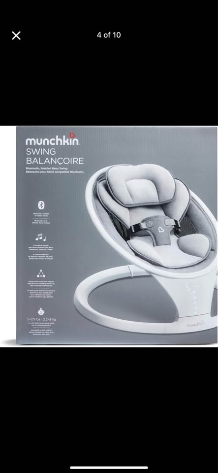 Munchkin Baby Swing - photo 5