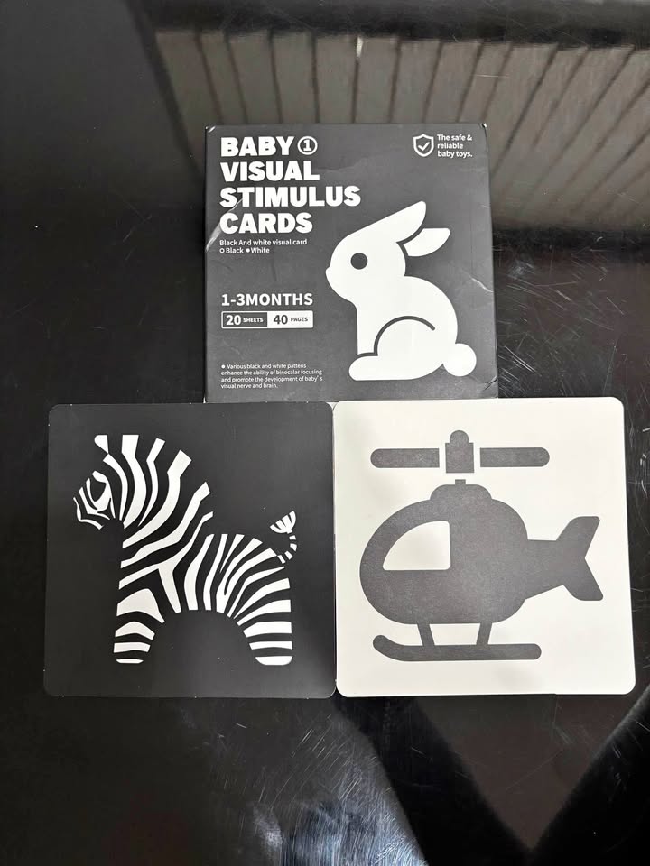 Baby Visual Stimulation Sensory Cards