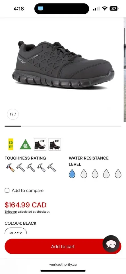 Safety Shoes image indicator(4)