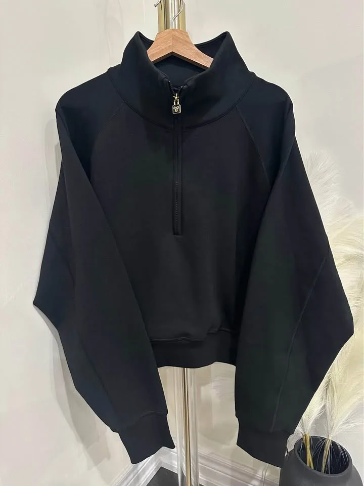 Aritzia FormaFleece™ Tempo 1/2 Zip Sweater Size L NWT image indicator(3)