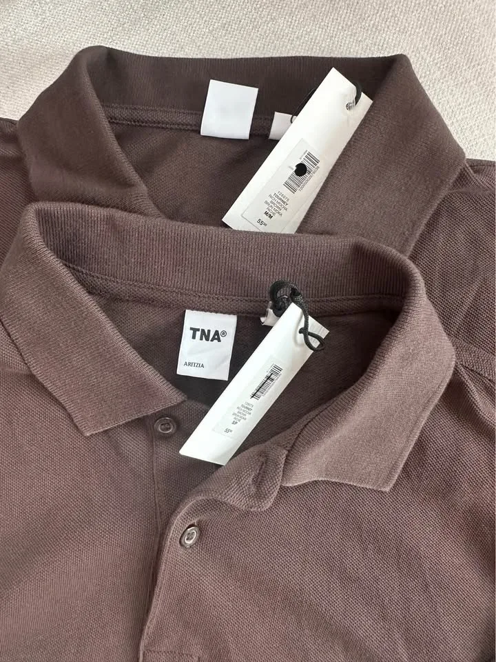 Aritzia Tourney Polo Longsleeve Size S NWT image indicator(6)