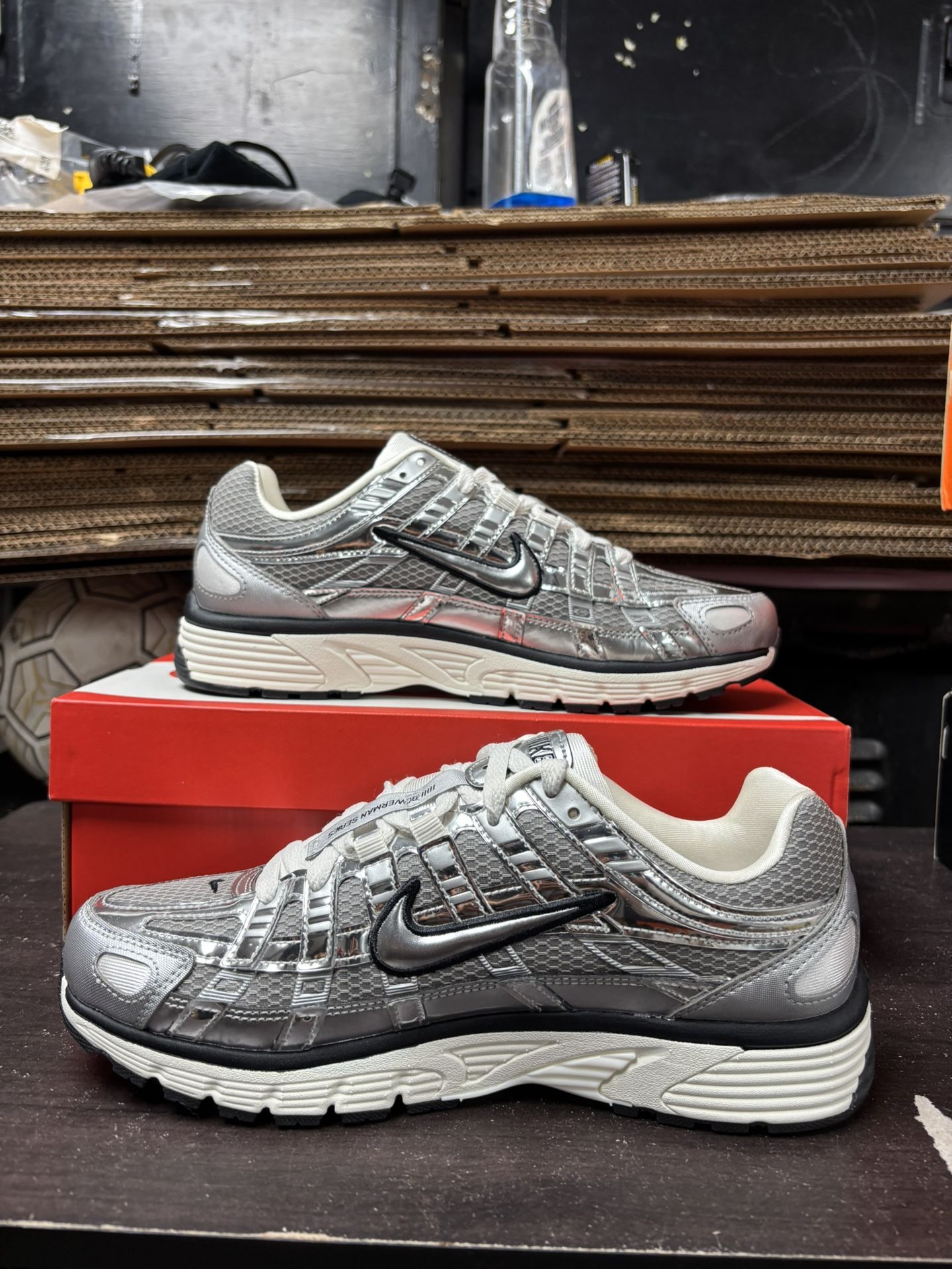 Nike P-6000 Metallic Sliver - photo 5