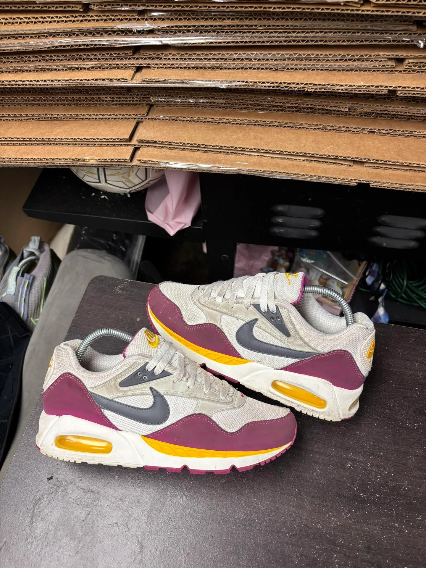 Nike Air Max Purple & Yellow thumbnail
