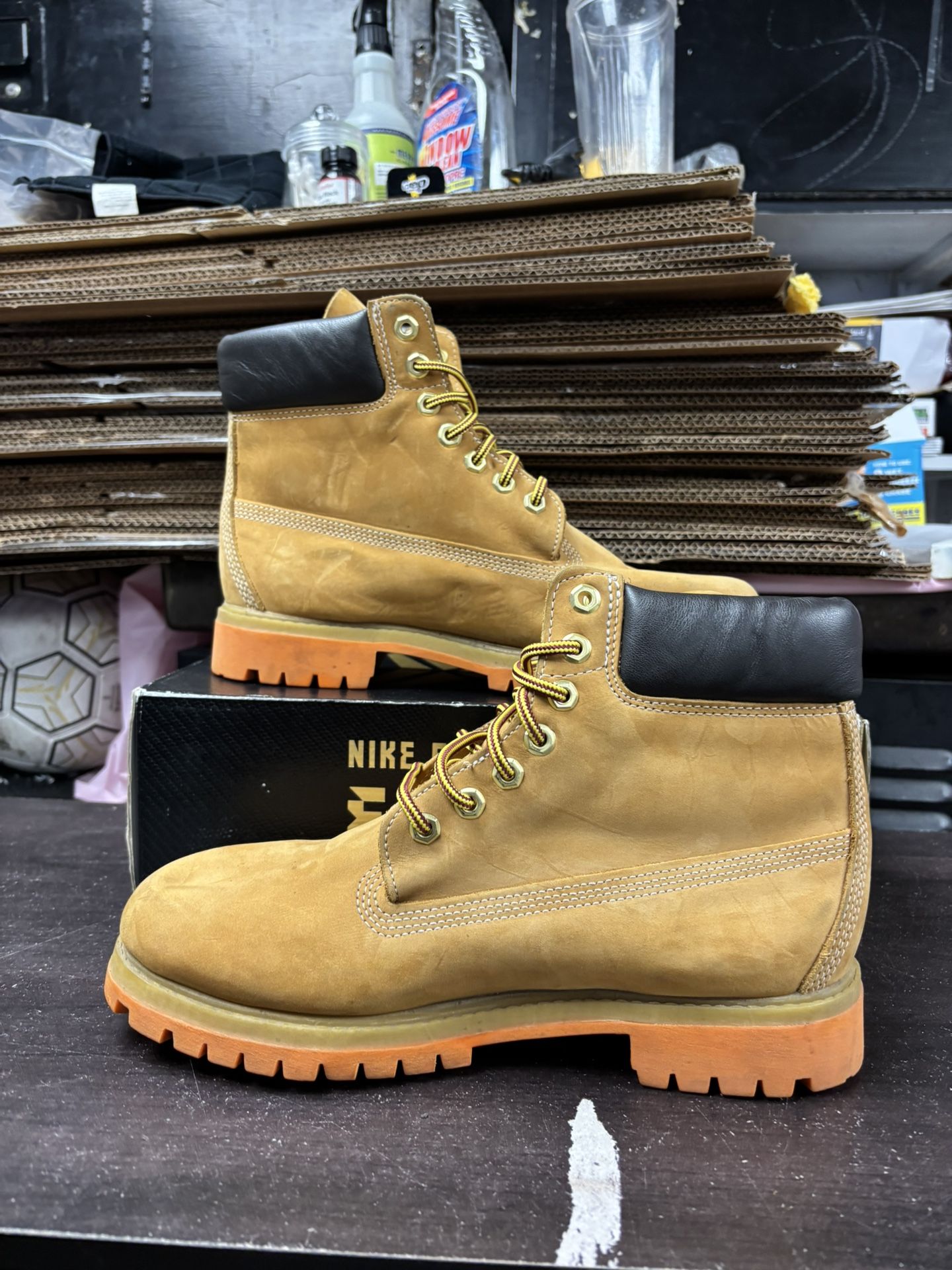 Timberlands Biege Boots - photo 5