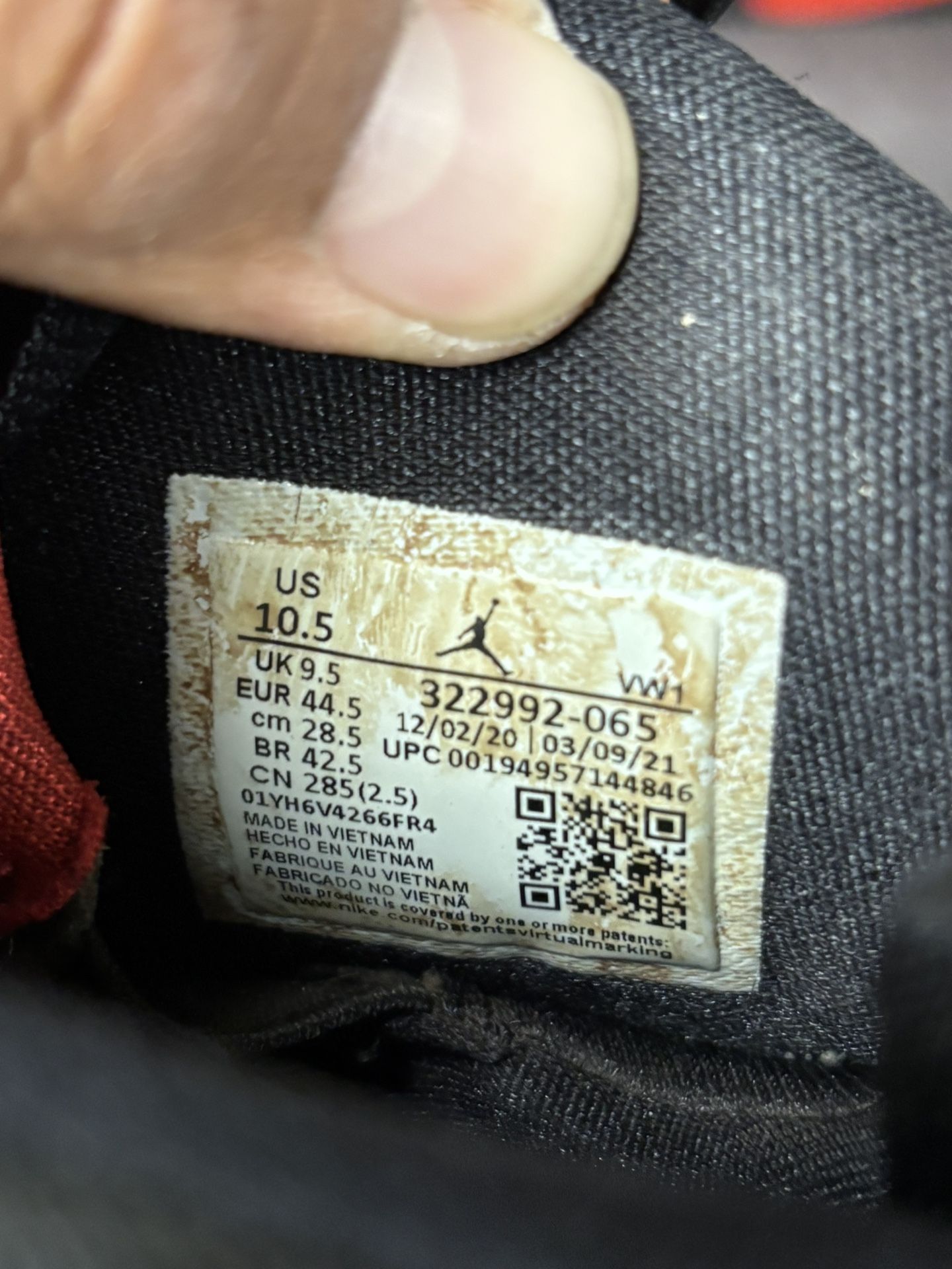 Air Jordan 6 Red Sul Fur - photo 4