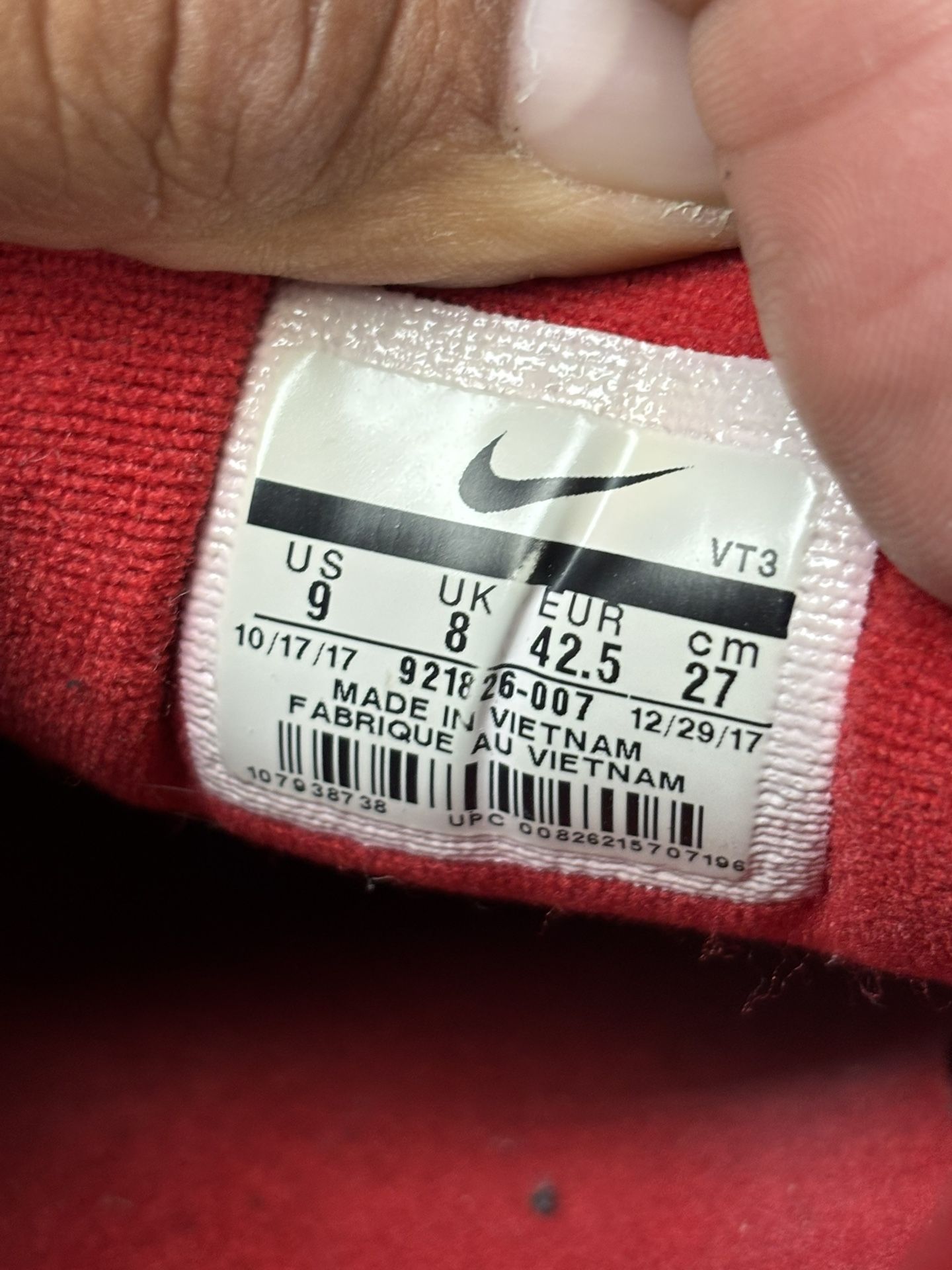 Air Max 97 Dark Grey Gym Red - photo 4