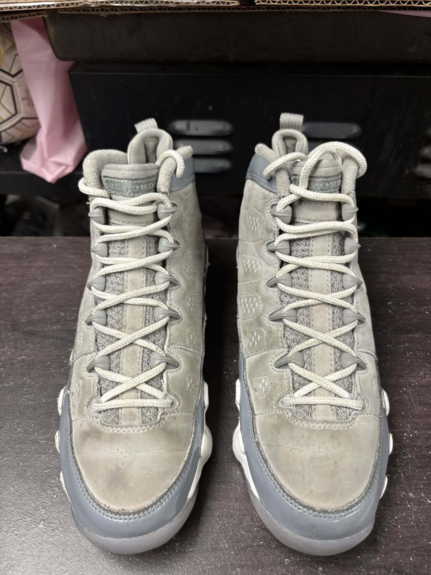 Air Jordan 9 Cool Grey GS