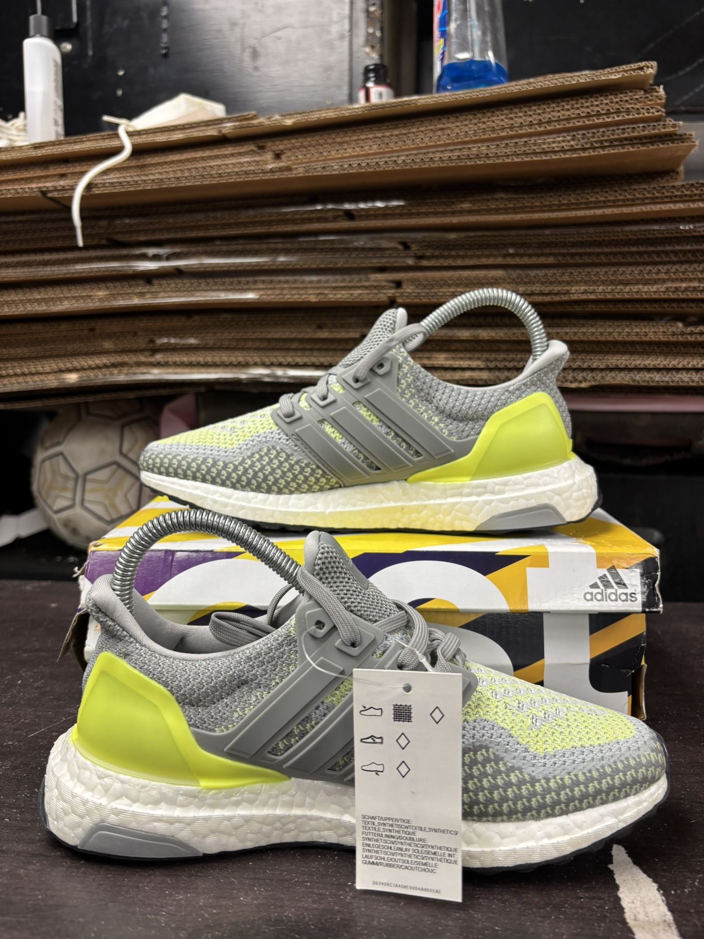 Adidas’s Ultra Boost 1.0 Green Grey - photo 5