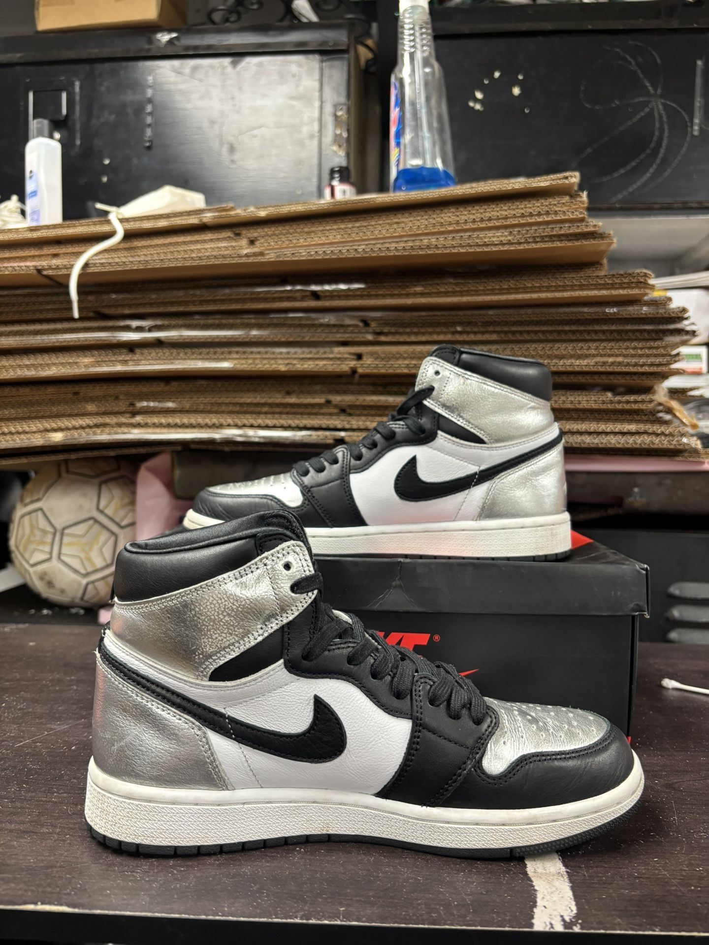 Air Jordan 1 High Sliver Toe - photo 5
