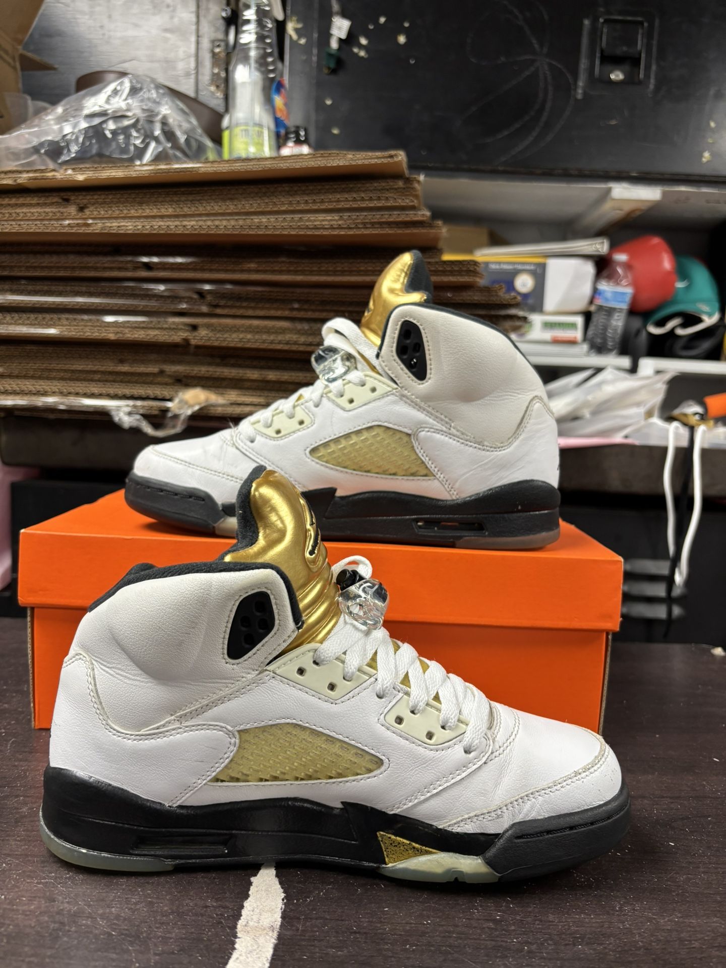 Air Jordan 5 Olympic Gold 2016 GS - photo 5